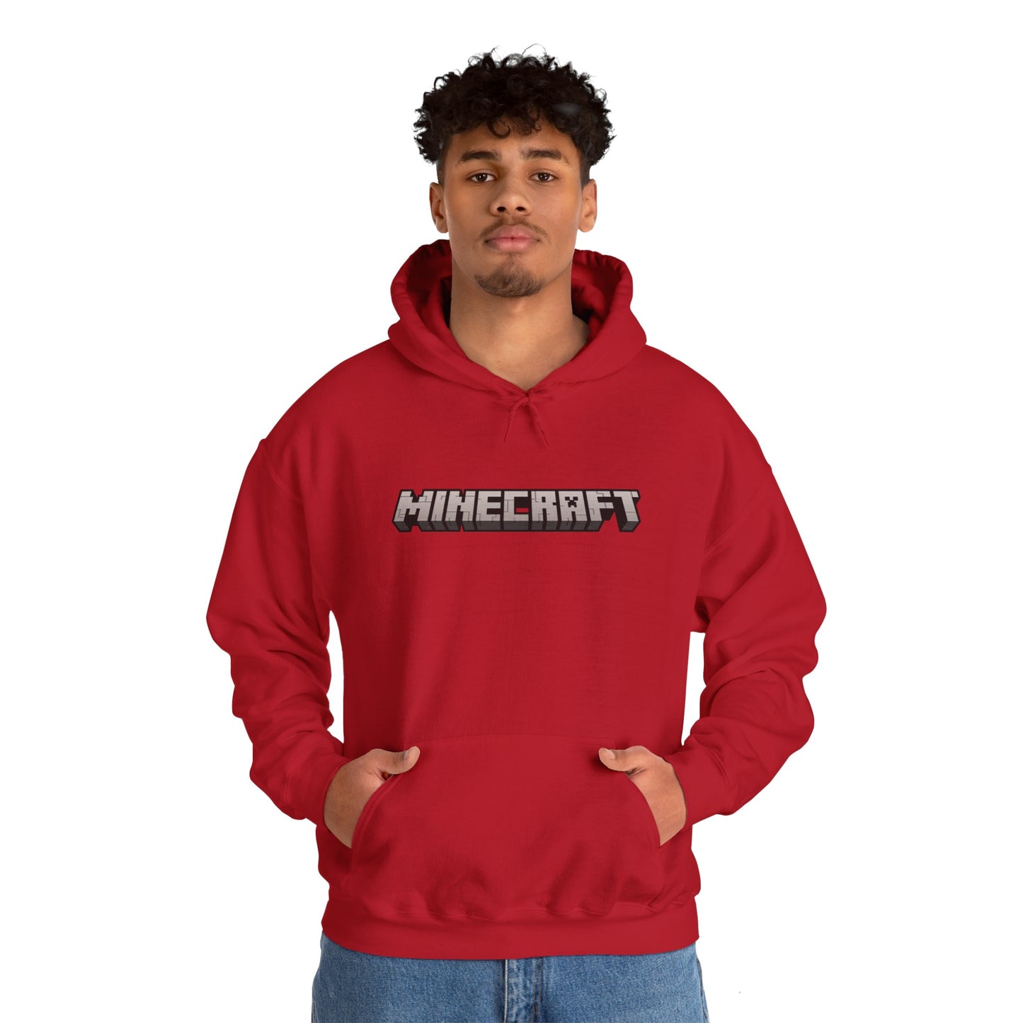 Minecraft Logo Adult Hoodie