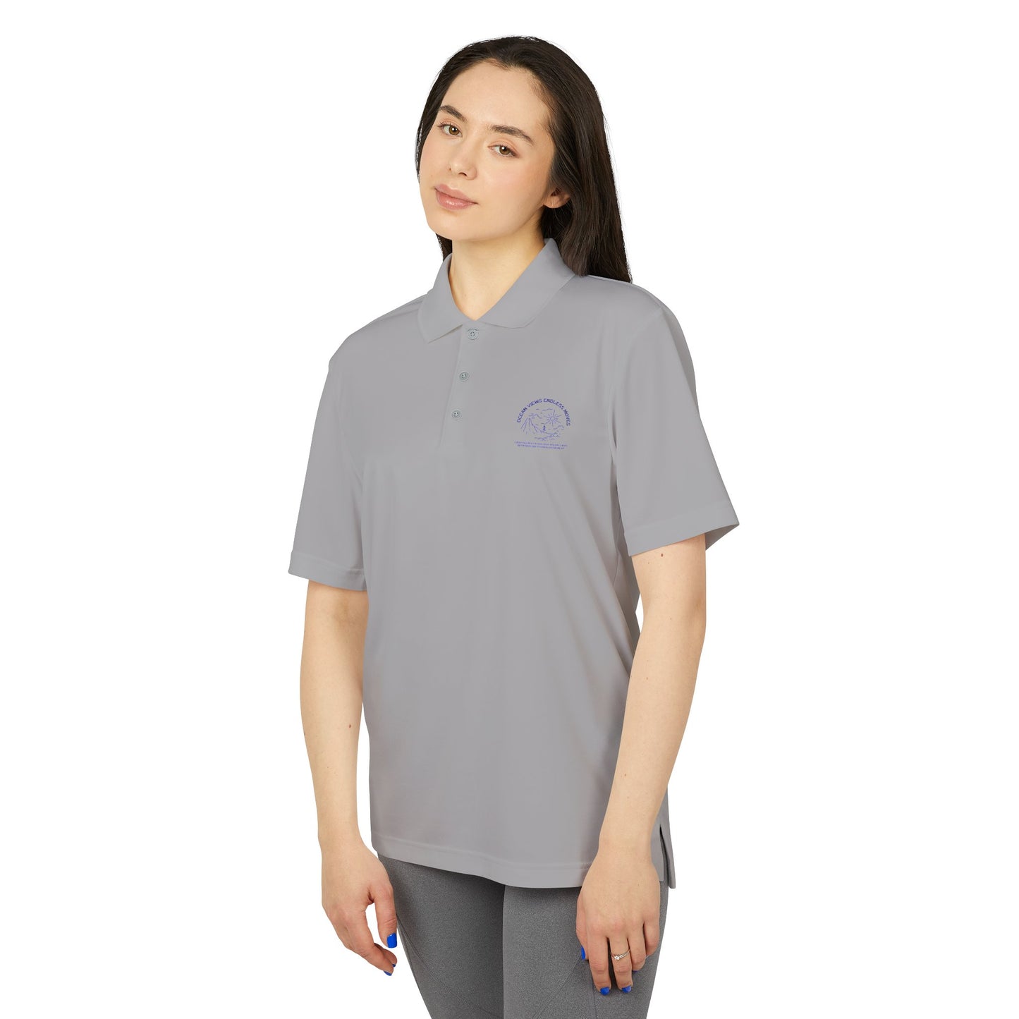 Ocean Views Endless Moves Adidas Performance Polo