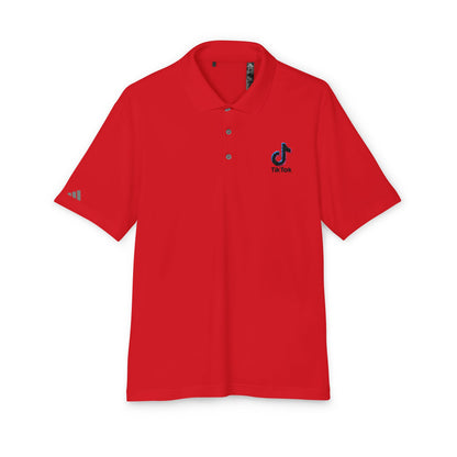 TikTok Logo Adidas Performance Polo