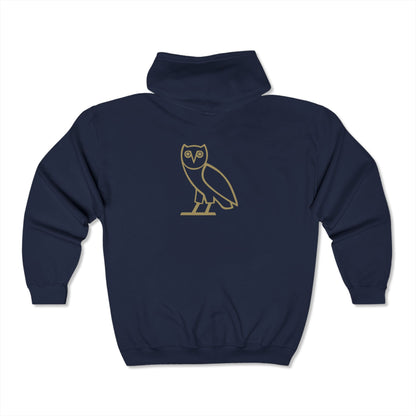 Drake OVO Owl Zip-Up Hoodie