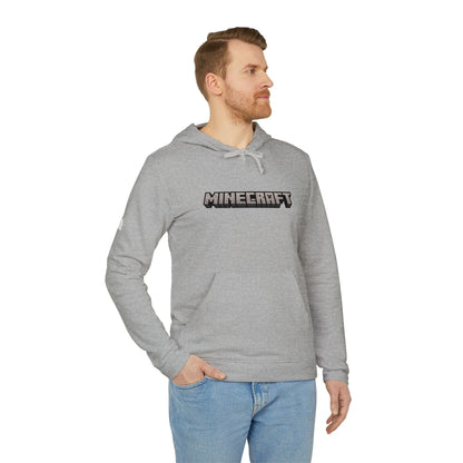 Minecraft Logo Adidas Adult Hoodie