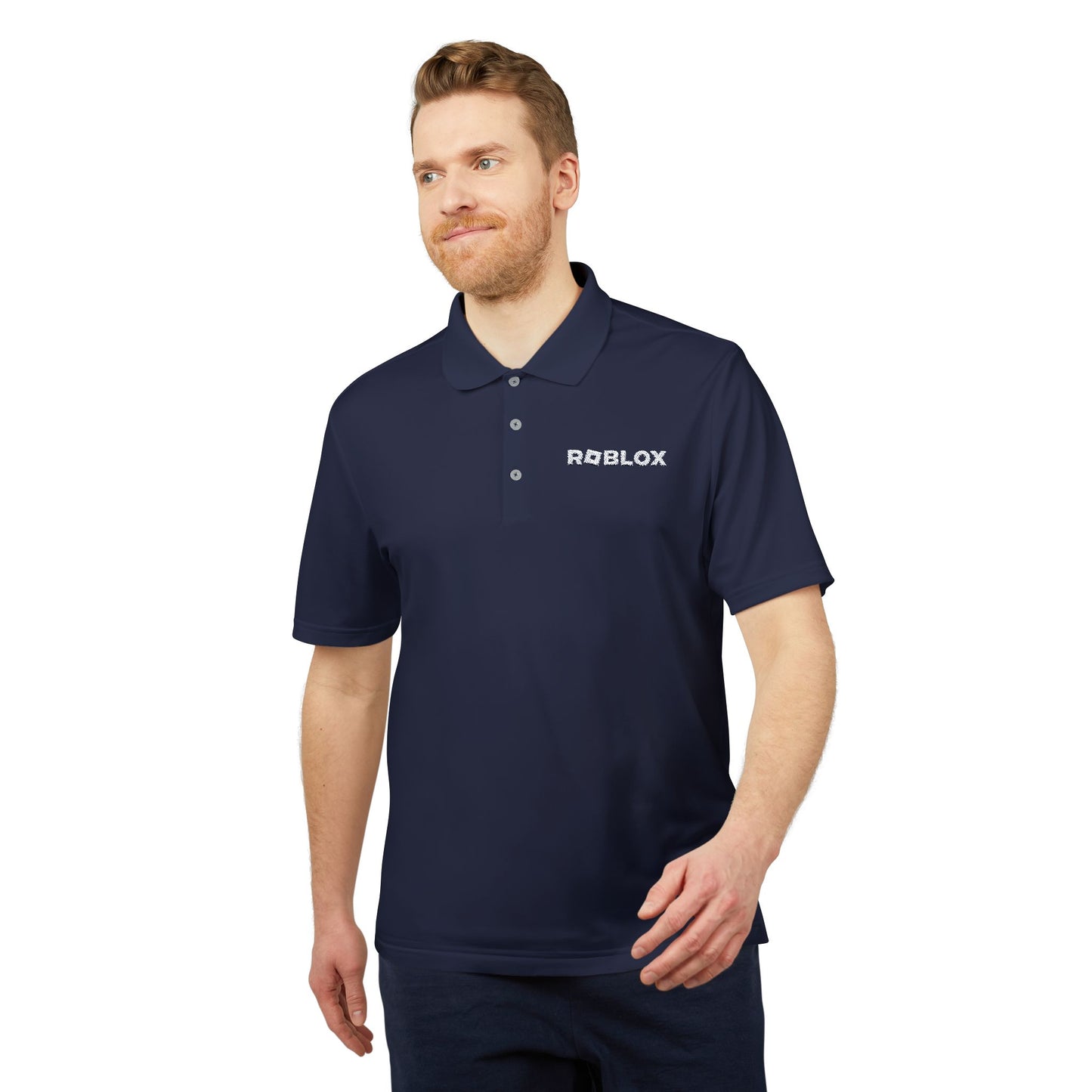 Roblox Logo Adidas Performance Polo