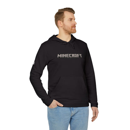 Minecraft Logo Adidas Adult Hoodie