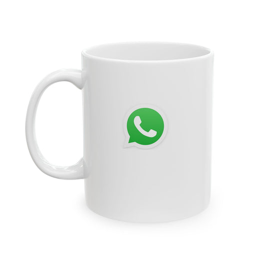 WhatsApp Logo Ceramic Mug