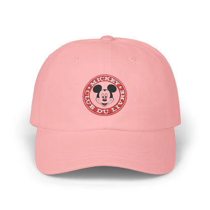 Mickey Club Embroidered Logo Cap