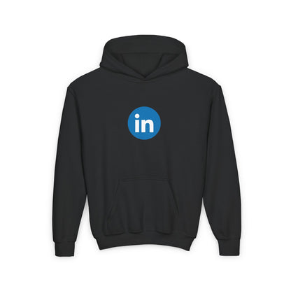 LinkedIn Logo Youth Hoodie