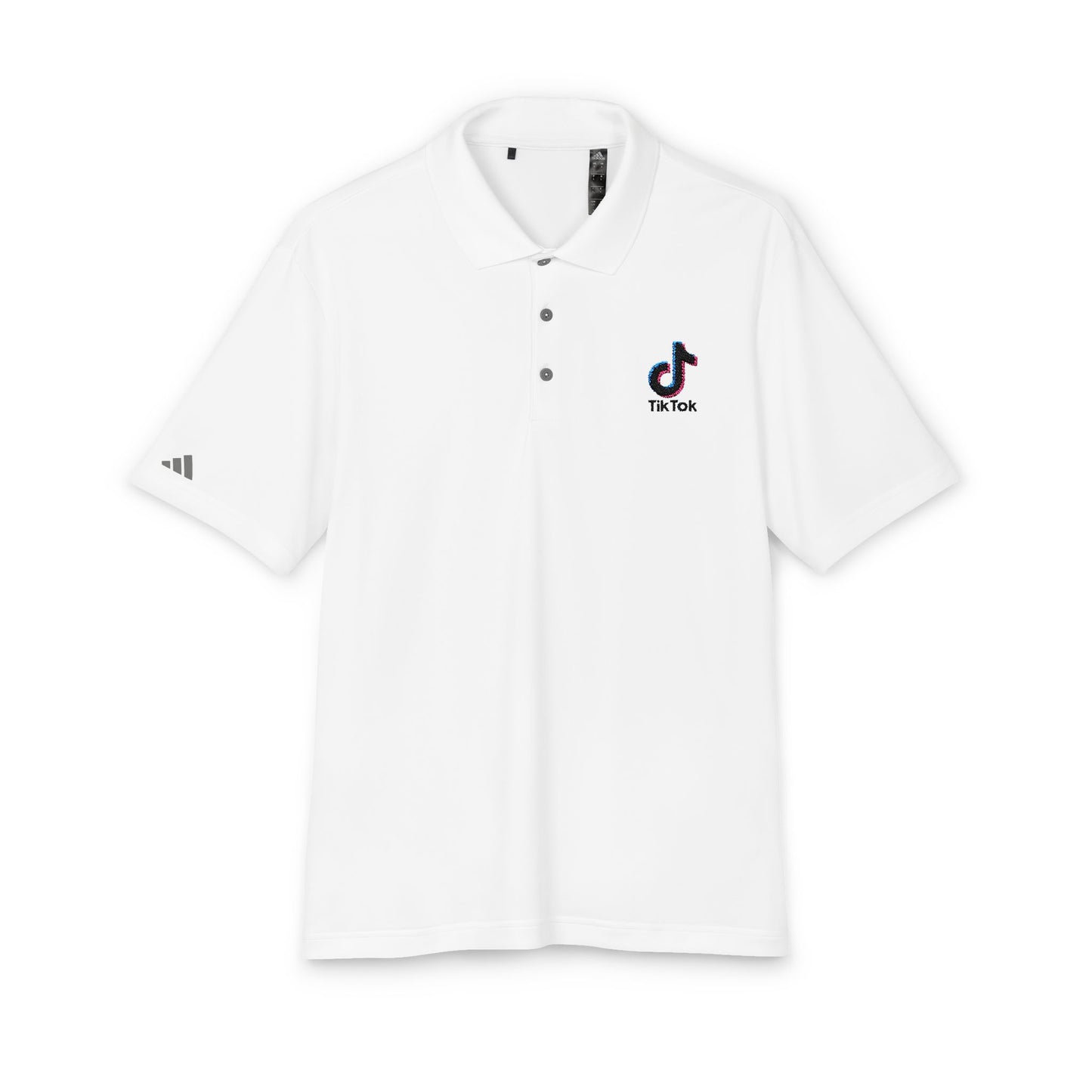 TikTok Logo Adidas Performance Polo