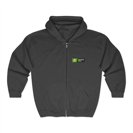 Nvidia GeForce Now Adult Zip-Up Hoodie