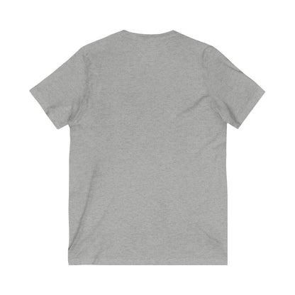 Minecraft Logo Adult V-Neck T-Shirt