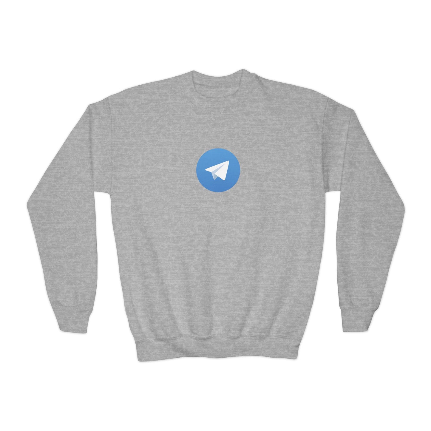 Telegram Logo Youth Sweatshirt