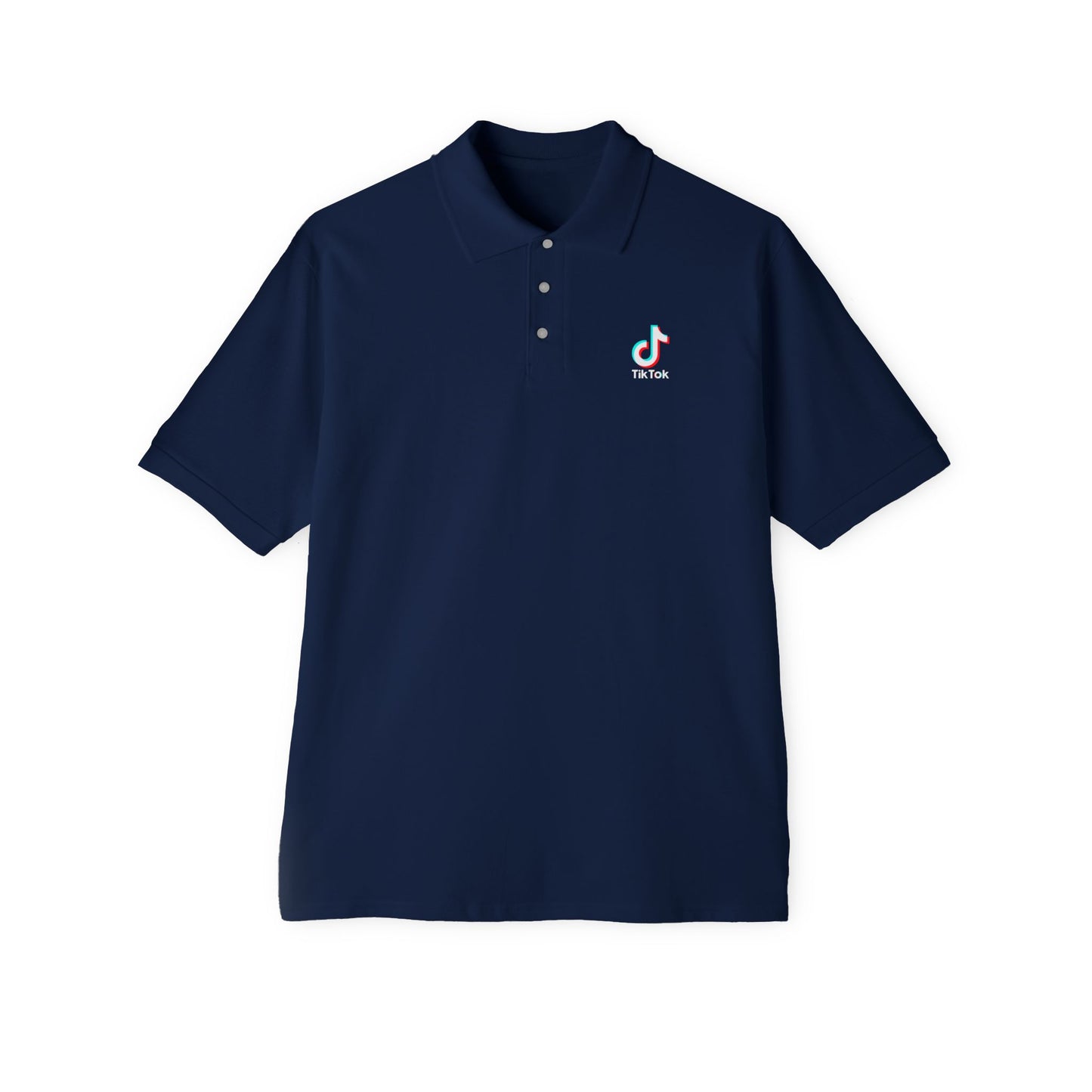 TikTok Logo Polo Shirt
