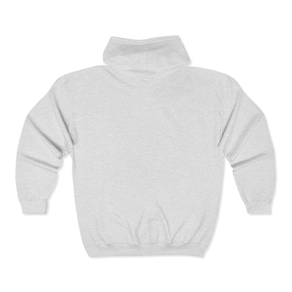 Bitcoin Embroidered Zip-Up Hoodie