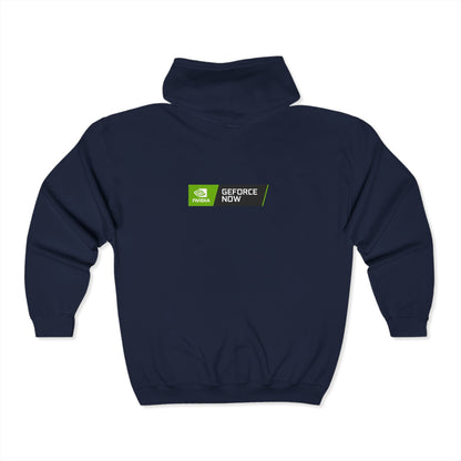 Nvidia GeForce Now Adult Zip-Up Hoodie