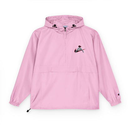 Youjiro Hanma Embroidered Champion Packable Anorak Jacket
