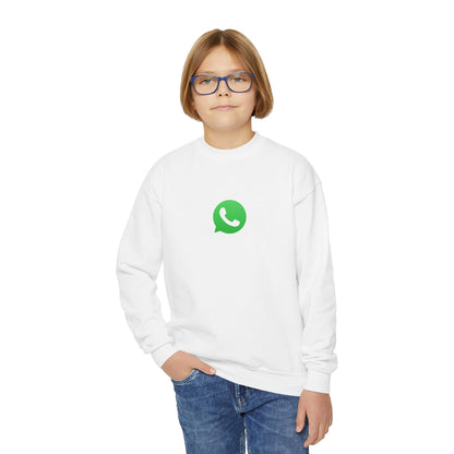 WhatsApp Logo Youth Sweatshirt