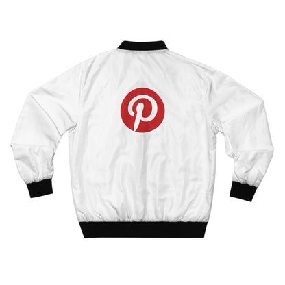 Pinterest Logo Men's Bomber Jacket