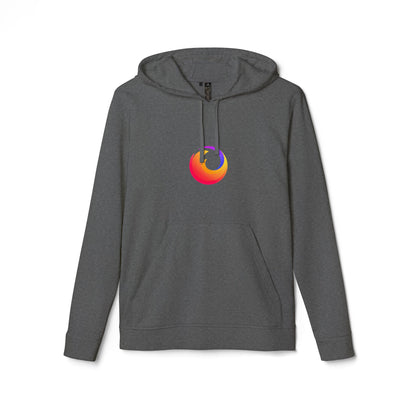 Firefox Logo Adidas Adult Hoodie