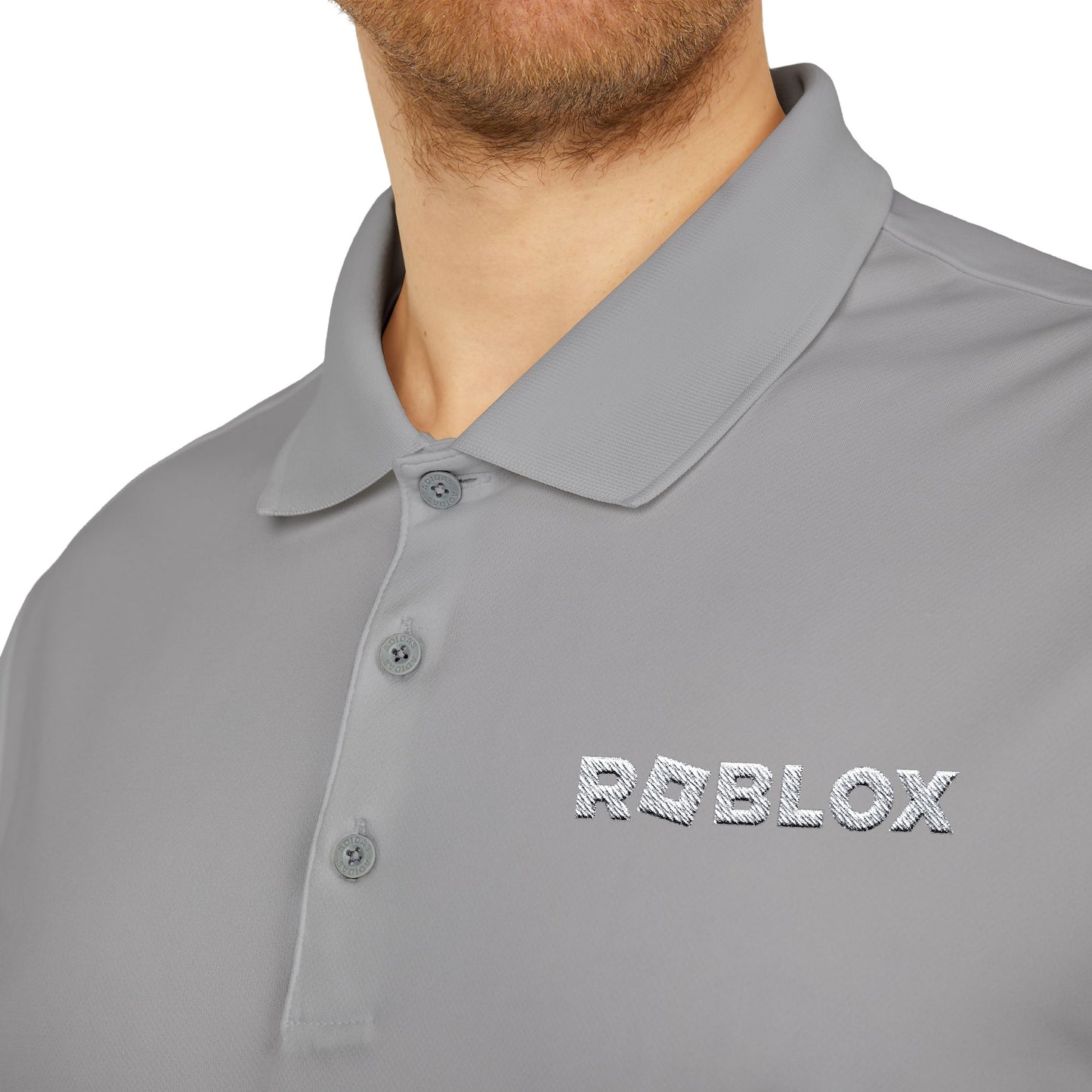 Roblox Logo Adidas Performance Polo