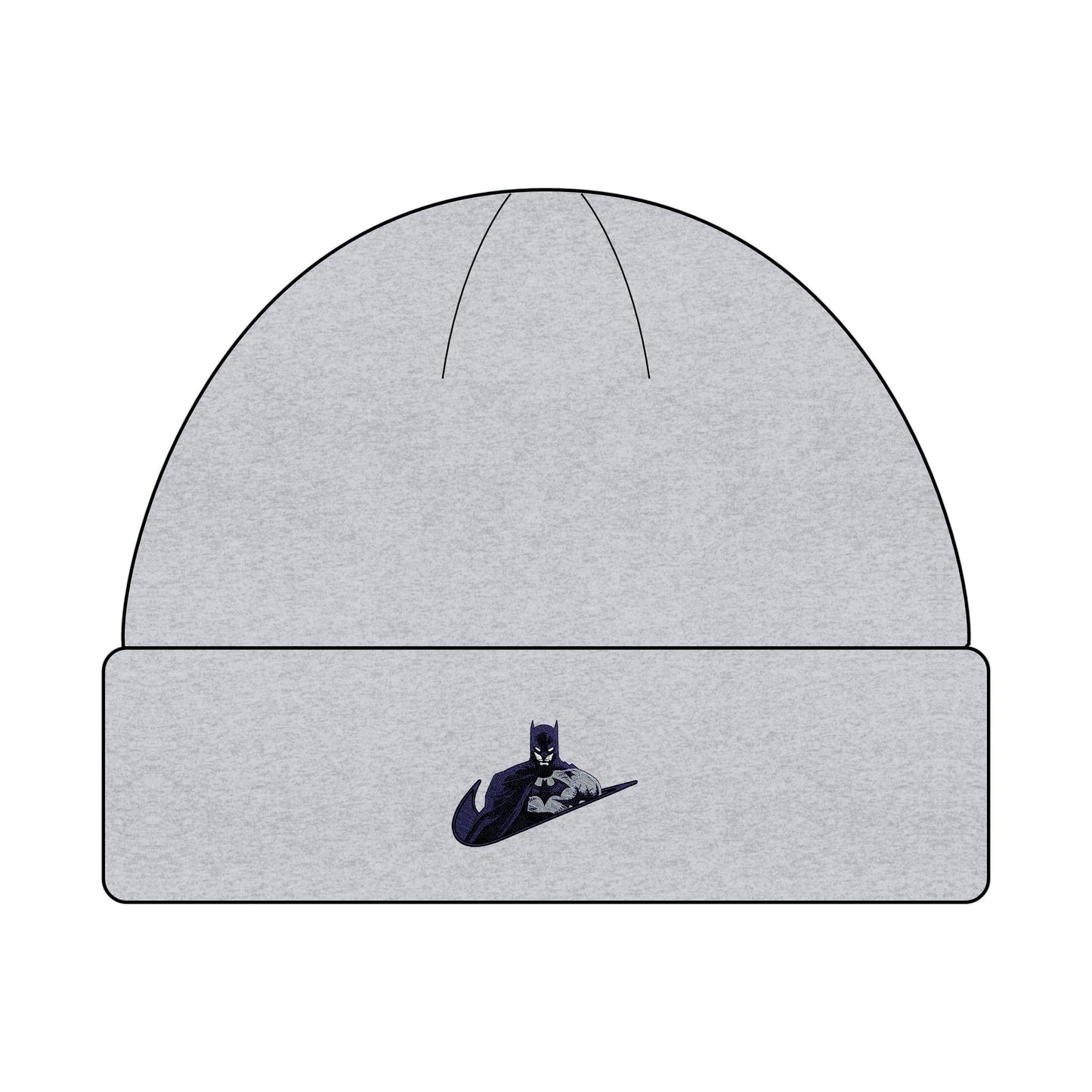 Batman Embroidered Cuff Beanie