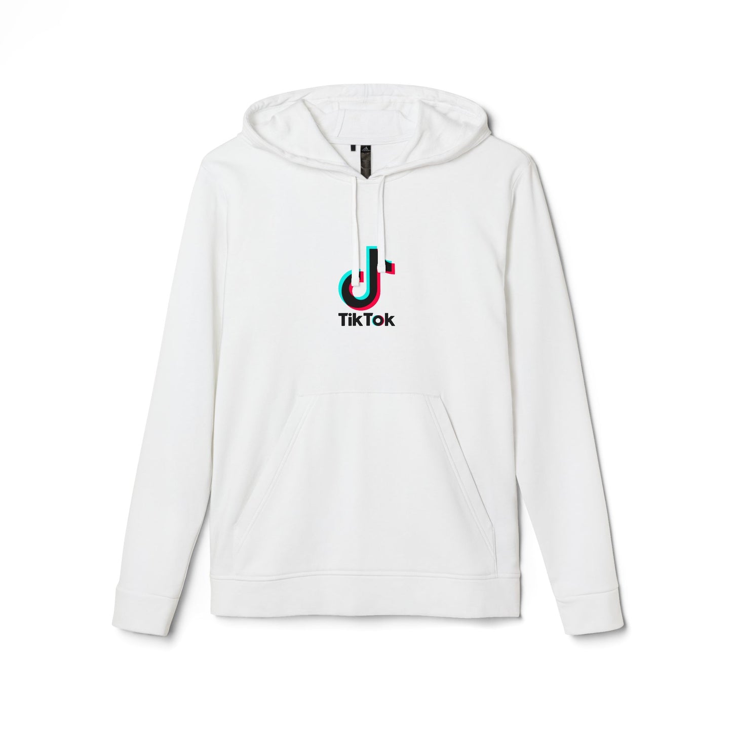 TikTok Logo Adidas Adult Hoodie