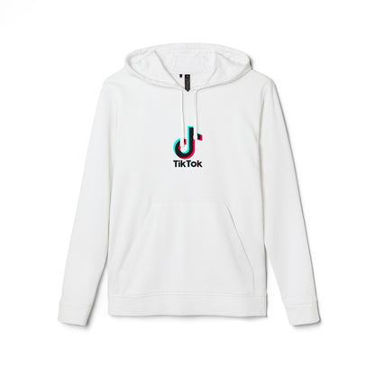 TikTok Logo Adidas Adult Hoodie