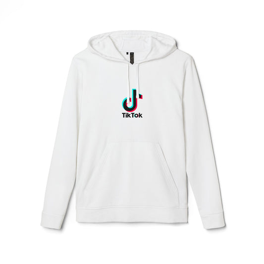 TikTok Logo Adidas Adult Hoodie