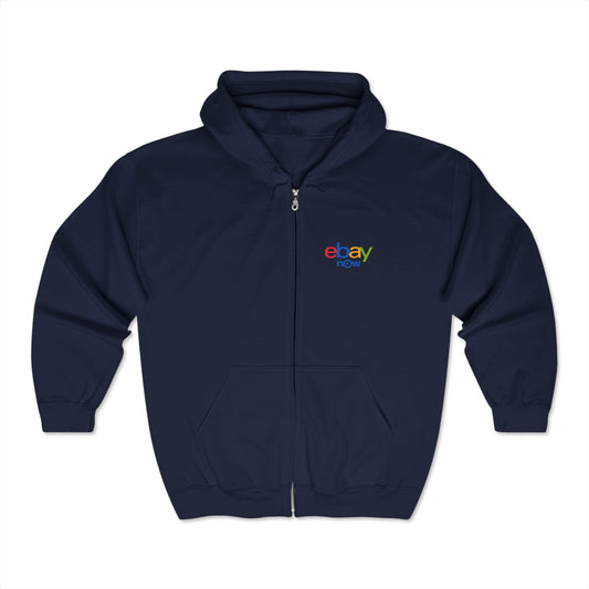 Ebay Now Adult Zip-Up Hoodie