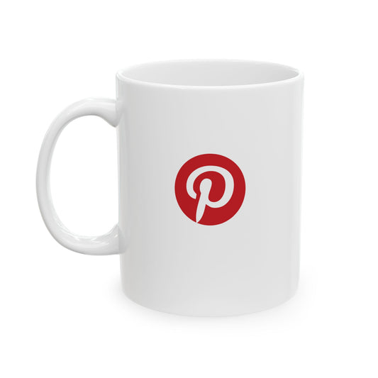 Pinterest Logo Ceramic Mug