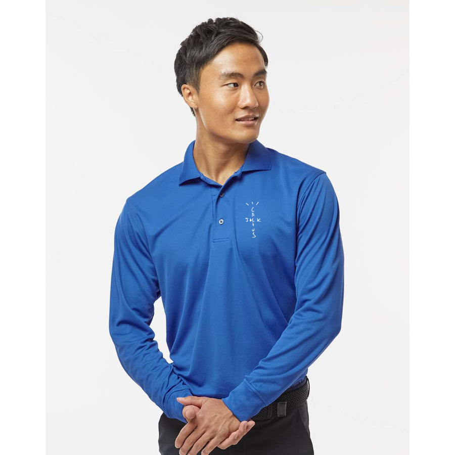 Men's Cactus Jack - Paragon - Prescott Long Sleeve Polo - 110