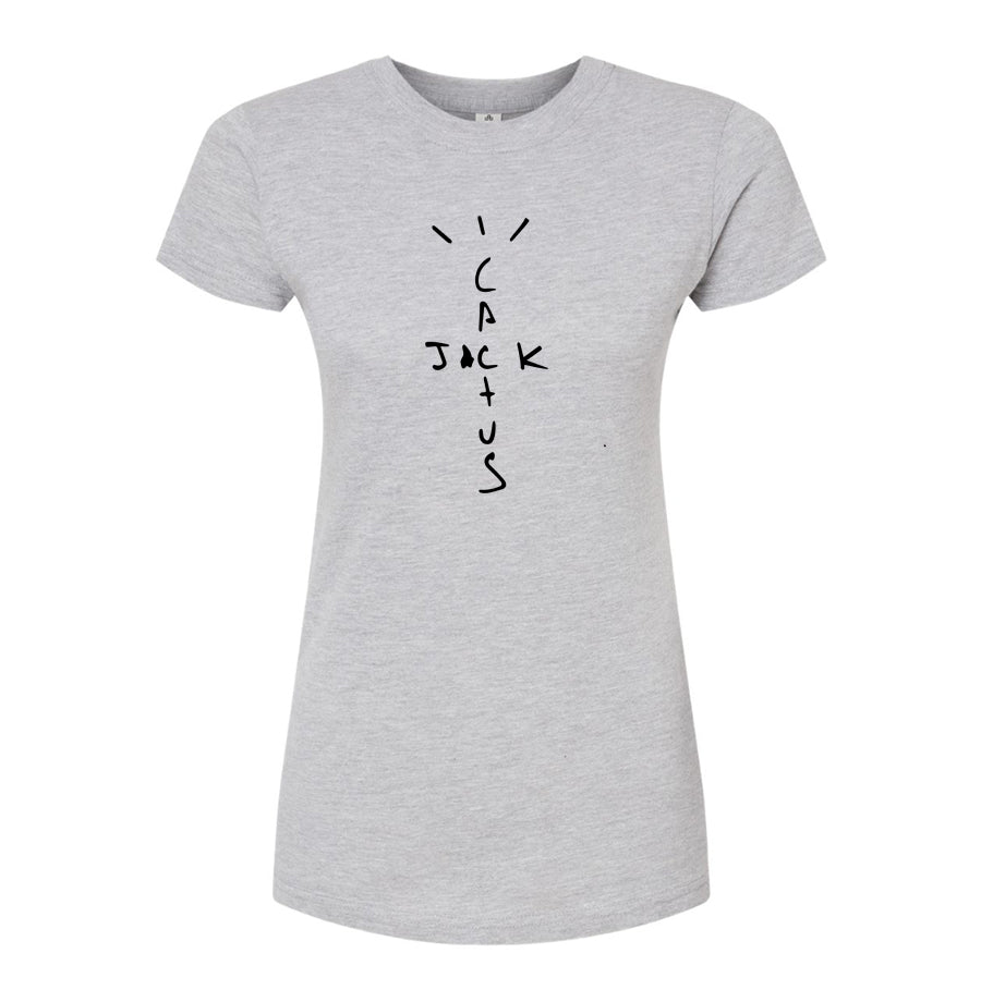 Women's Cactus Jack Round Neck T-Shirt