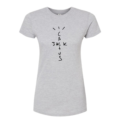 Women's Cactus Jack Round Neck T-Shirt