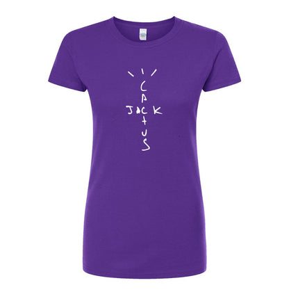 Women's Cactus Jack Round Neck T-Shirt