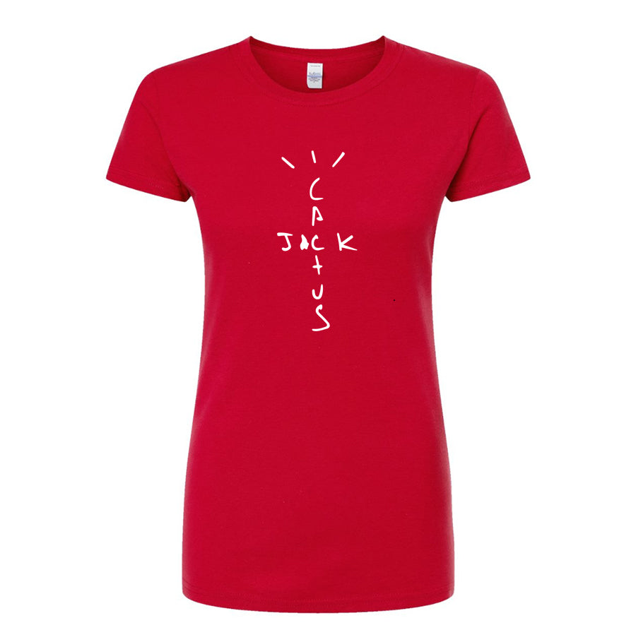 Women's Cactus Jack Round Neck T-Shirt