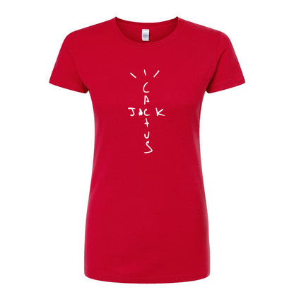 Women's Cactus Jack Round Neck T-Shirt