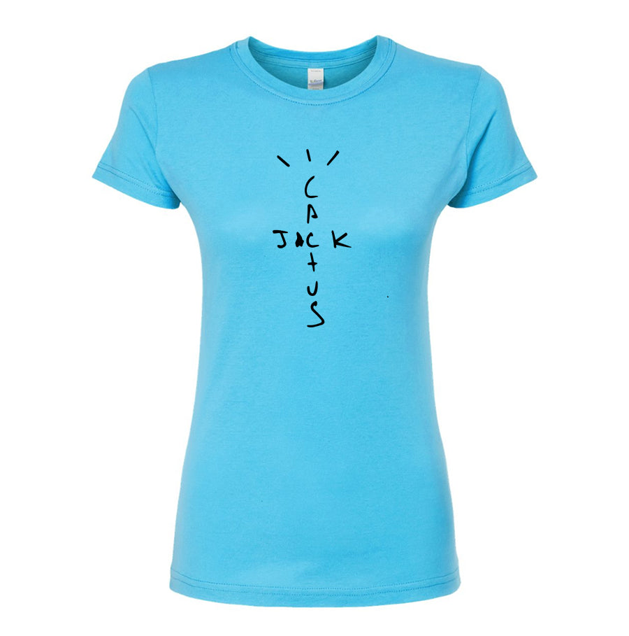 Women's Cactus Jack Round Neck T-Shirt