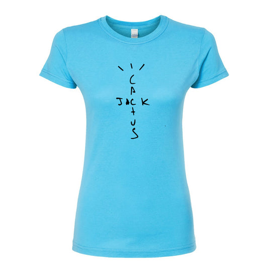 Women's Cactus Jack Round Neck T-Shirt