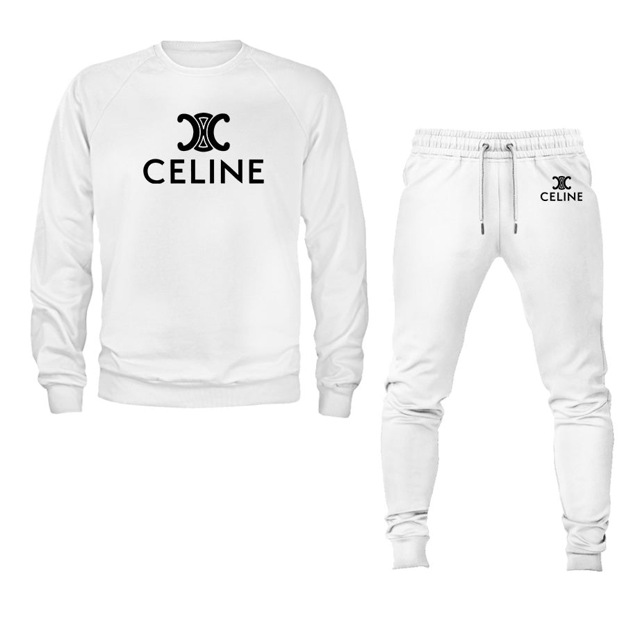 Men's Celine Crewneck Sweatshirt Joggers Suit