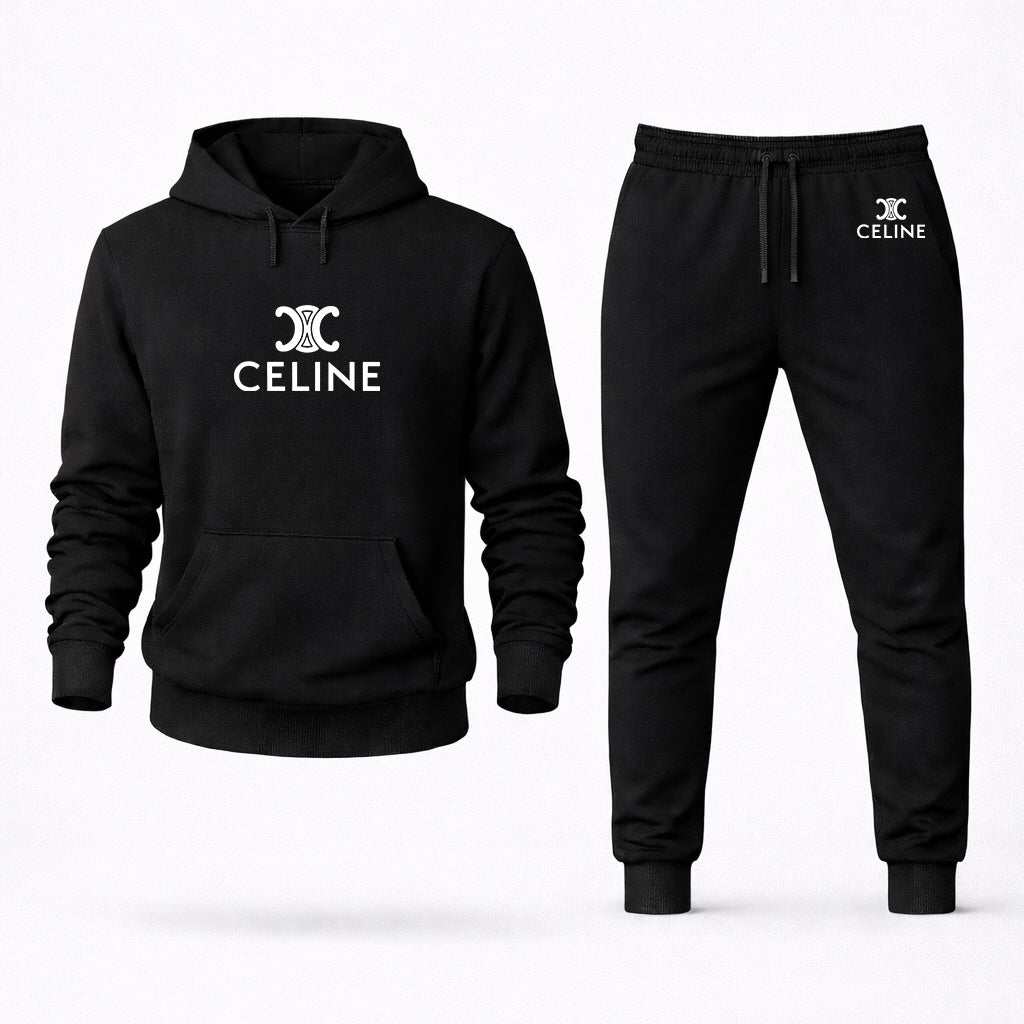 Men's Celine Hoodie Joggers Set