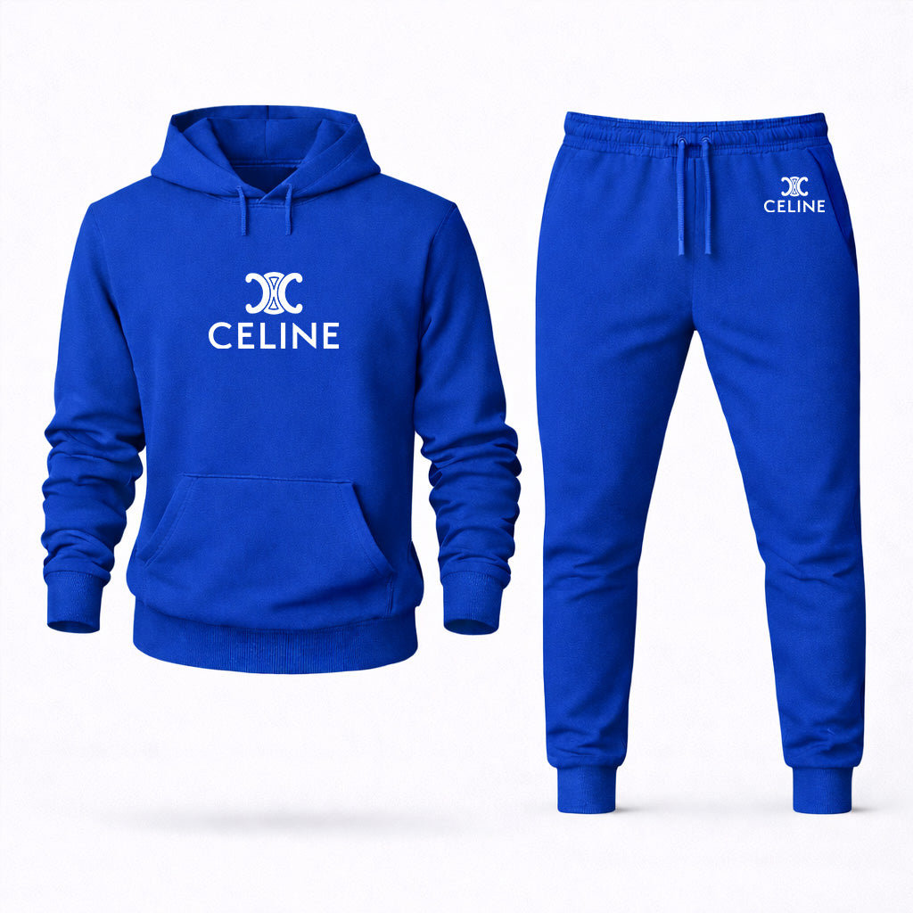 Men's Celine Hoodie Joggers Set
