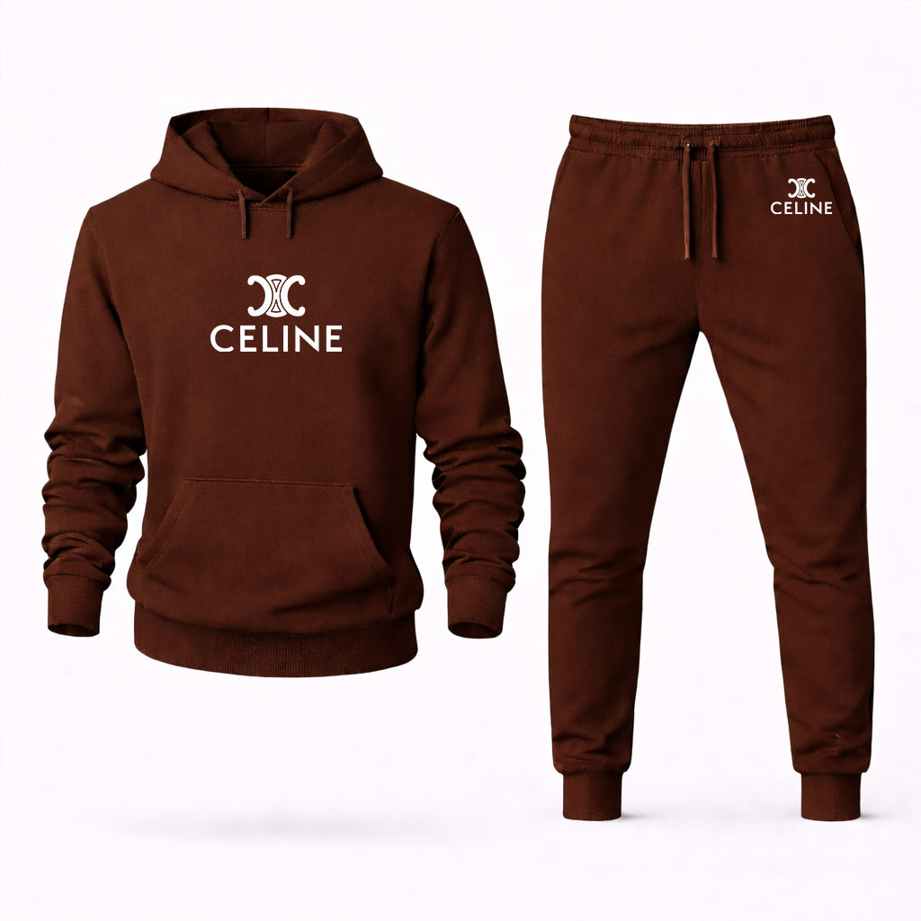 Men's Celine Hoodie Joggers Set