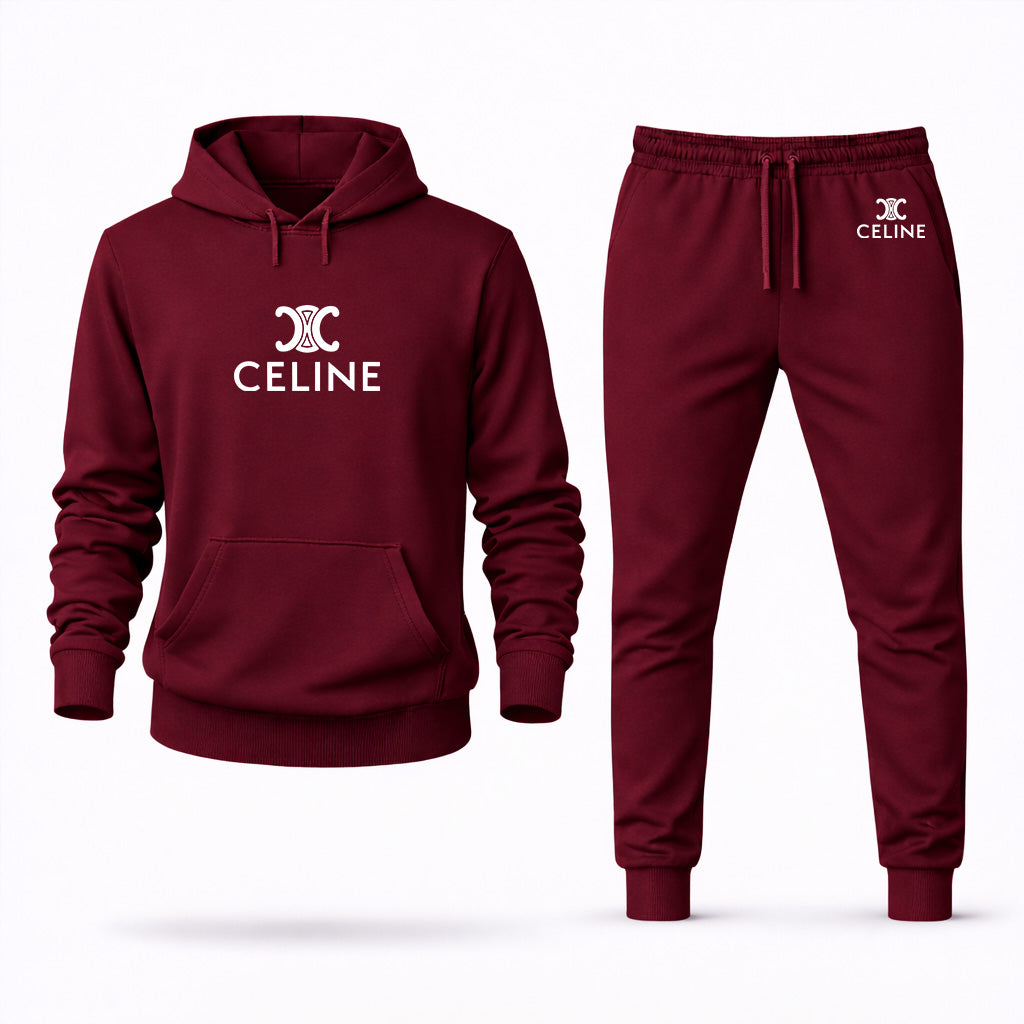 Men's Celine Hoodie Joggers Set
