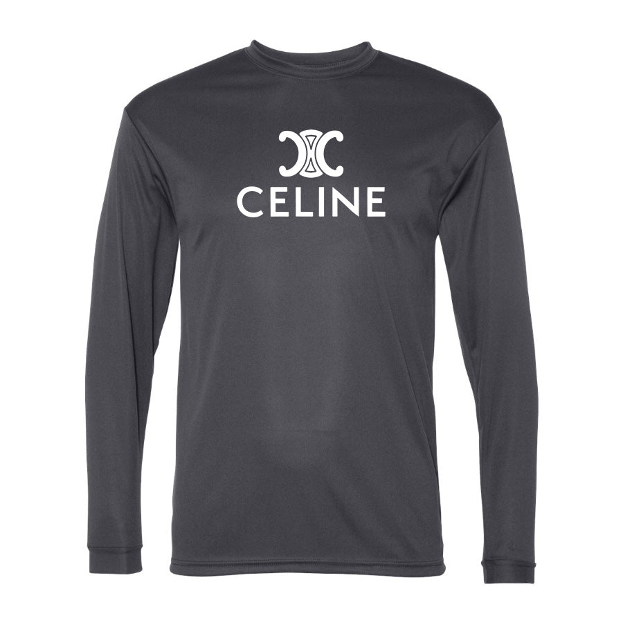 Men's Celine Performance Long Sleeve T-Shirt