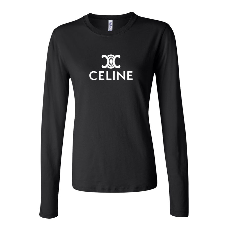 Women's Celine Long Sleeve T-Shirt