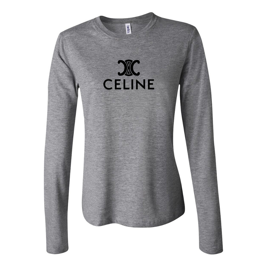 Women's Celine Long Sleeve T-Shirt