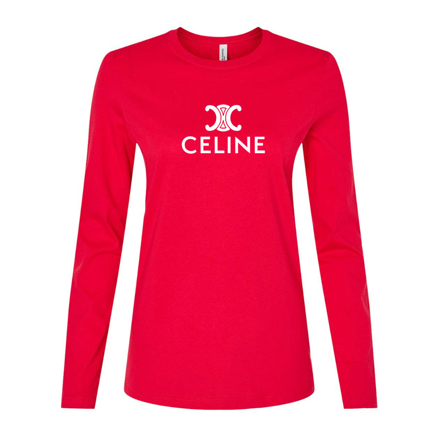 Women's Celine Long Sleeve T-Shirt