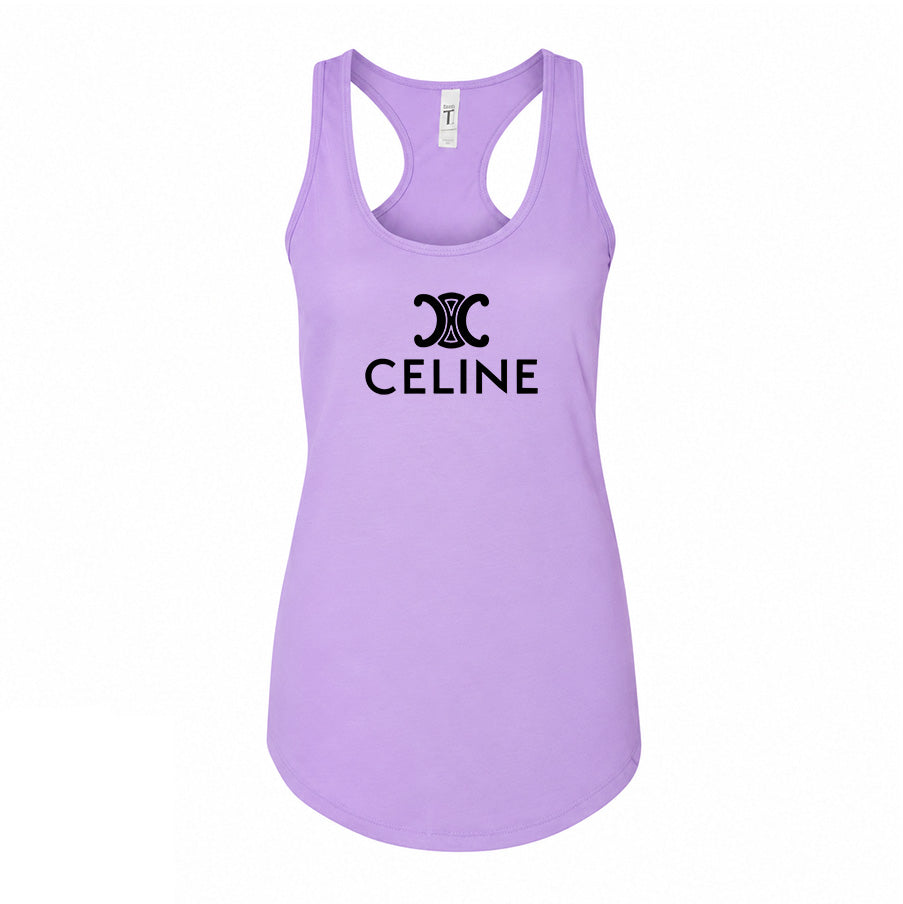 Women's Celine Racerback Tank Top