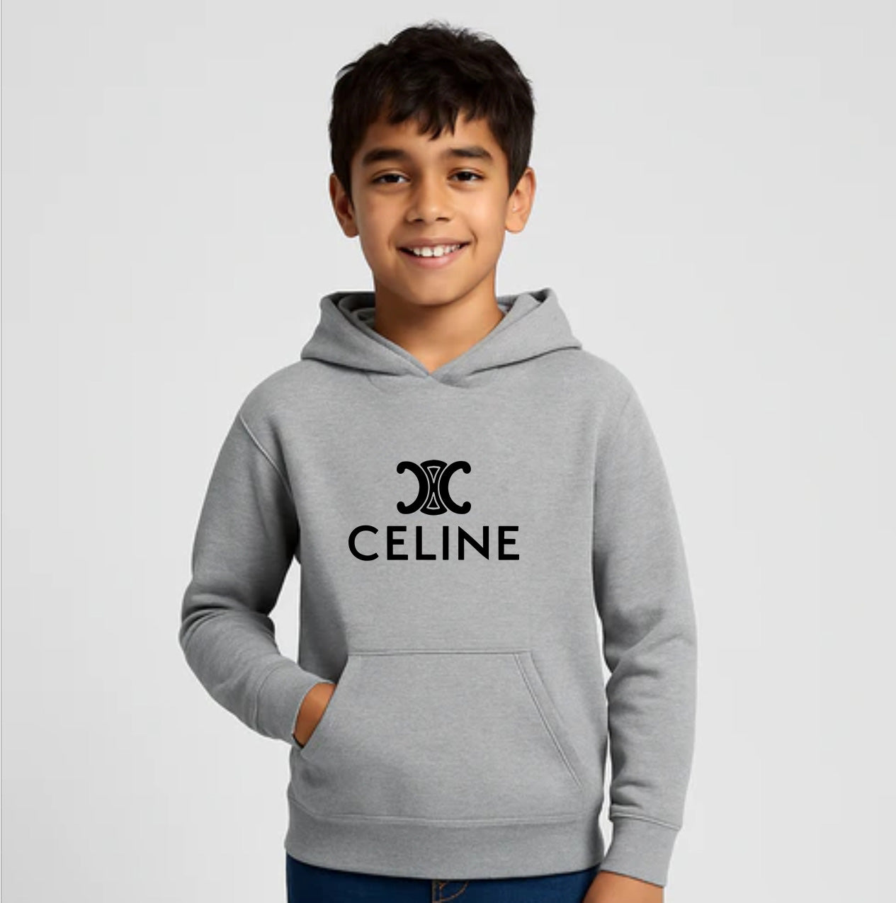 Youth Kids Celine Pullover Hoodie