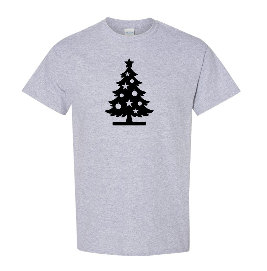 Men's Christmas Tree Cotton T-Shirt