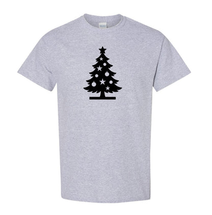 Men's Christmas Tree Cotton T-Shirt
