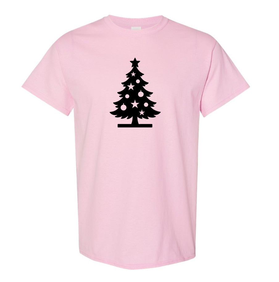 Men's Christmas Tree Cotton T-Shirt